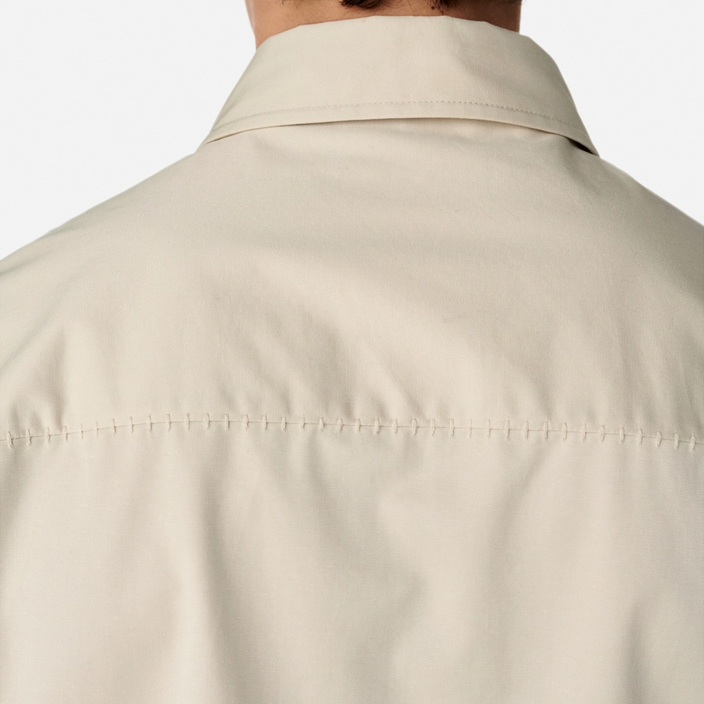 Axel Arigato Stitch Logo Cotton-Poplin Shirt - S